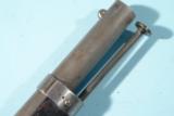 LARGE ITALIAN PERCUSSION .69 CAL. RIFLED NAVAL PISTOL DATED 1864. - 8 of 9