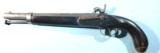 LARGE ITALIAN PERCUSSION .69 CAL. RIFLED NAVAL PISTOL DATED 1864. - 4 of 9