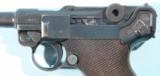 EARLY NAZI MAUSER LUGER K DATE GOTHIC S/42 or S-42 or S42 SEMI AUTO 9MM PISTOL CIRCA 1934 WITH HOLSTER.
- 5 of 15