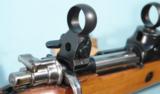 ARGENTINE MAUSER MODEL MODELO 1909 SNIPER 7.62x53 RIFLE WITH MOUNTS & RINGS. - 8 of 10