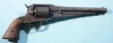 CIVIL WAR REMINGTON NEW MODEL .44 CAL. PERCUSSION U.S. ARMY REVOLVER CIRCA 1863-4.- 2 of 4