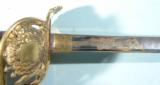 ORNATE FRENCH GARDE DU CORPS OFFICER’S SWORD AND SCABBARD BY COULAUX FRERES
CIRCA 1820-30’S.
- 3 of 12