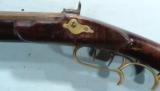 H. LEMAN KENTUCKY STYLE PERCUSSION FULL STOCK TRADE RIFLE CA. 1845.
- 7 of 9
