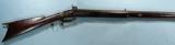 H. LEMAN KENTUCKY STYLE PERCUSSION FULL STOCK TRADE RIFLE CA. 1845.
- 1 of 9