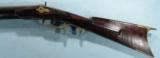 H. LEMAN KENTUCKY STYLE PERCUSSION FULL STOCK TRADE RIFLE CA. 1845.
- 2 of 9