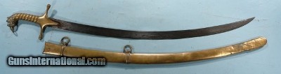 GEORGE III MOUNTED REGIMENTAL BANDSMEN’S SWORD CA. 1810-15.