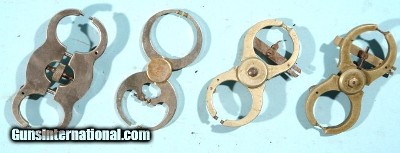 VINTAGE LOT OF FOUR TRUING CALIPERS FOR WATCHMAKERS, "E.F.C. & CO." AND MARSHALL WATCH-CRAFT.