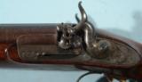 RARE MANTON’S PATENT INFRINGEMENT TUBELOCK 12 BORE DOUBLE SHOTGUN BY WM. MOORE OF LONDON CA. 1818. - 2 of 11