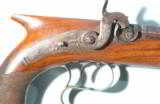 AMERICAN SOUTHERN MARKET PERCUSSION SAW HANDLED
DUELING PISTOL BY VAN WART SON & CO. OF BIRMINGHAM CIRCA 1840’S. - 4 of 8
