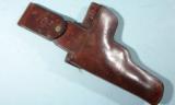 MINT H.H. HEISER No. 738 MEXICAN CARVED HOLSTER FOR 1911 AUTOMATIC WITH SWIVEL LOOP, Circa 1915 ON. - 2 of 5