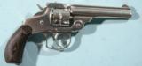SMITH & WESSON 2ND MODEL D.A. .32 S&W CAL. BREAK TOP REVOLVER CIRCA 1880. - 1 of 6