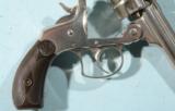 SMITH & WESSON 2ND MODEL D.A. .32 S&W CAL. BREAK TOP REVOLVER CIRCA 1880. - 3 of 6