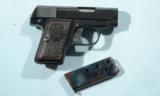 PRE WAR CZ DUSEK DUO .25ACP POCKET PISTOL WITH EARLY TWO DIGIT SERIAL NUMBER. - 1 of 5