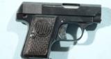 PRE WAR CZ DUSEK DUO .25ACP POCKET PISTOL WITH EARLY TWO DIGIT SERIAL NUMBER. - 4 of 5