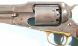 REMINGTON U.S. CIVIL WAR NEW MODEL .44 CAL. PERCUSSION ARMY REVOLVER CA. 1863. - 3 of 7