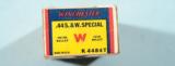 PRE-WW2 BOX (50) WINCHESTER .44 S.&W. SPECIAL CARTRIDGES.- 4 of 5