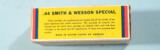 PRE-WW2 BOX (50) WINCHESTER .44 S.&W. SPECIAL CARTRIDGES.- 2 of 5