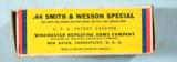 PRE-WW2 BOX (50) WINCHESTER .44 S.&W. SPECIAL CARTRIDGES.- 5 of 5