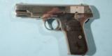 COLT MODEL 1903 NICKEL HAMMERLESS .32 ACP PISTOL IN ORIGINAL BOX W/ FT. WORTH, TEXAS LETTER. CIRCA 1924.- 4 of 9
