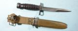 WW2 U.S. M4 BAYONET & M8A1 SCAB FOR M-1 CARBINE BY CAMILLUS. - 1 of 3