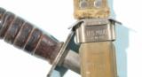 WW2 U.S. M4 BAYONET & M8A1 SCAB FOR M-1 CARBINE BY CAMILLUS. - 2 of 3
