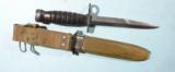 WW2 U.S. M4 BAYONET & M8A1 SCAB FOR M-1 CARBINE BY CAMILLUS. - 3 of 3