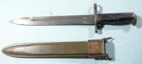 WW2 U.S. U.F.H. MODEL M1905E1 OR 1942 OR M1942 MODEL BAYONET & SCAB FOR M-1 GARAND RIFLE.
- 2 of 3