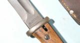 WW2 2ND MODEL HAMMESFAHR SOLINGEN MAUSER 1894/ 98 BAYONET, SCAB, FROG FOR K98k RIFLE.- 5 of 5