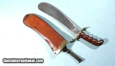 U.S. MODEL 1904 HOSPITAL CORPS BOLO KNIFE BY SPRINGFIELD ARSENAL, CIRCA 1914.