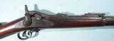 SPRINGFIELD U.S. MODEL 1888 RAMROD BAYONET TRAPDOOR RIFLE CIRCA 1890. - 2 of 9