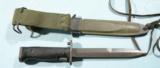  J&D TOOL CO. M5 M-1 GARAND RIFLE BAYONET & M8A1 SCABBARD. - 2 of 3