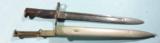 U.S. MODEL 1892 KRAG JORGENSEN 1898 BAYONET & SCABBARD. - 1 of 3