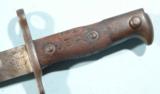 U.S. MODEL 1892 KRAG JORGENSEN 1898 BAYONET & SCABBARD. - 3 of 3
