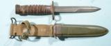 WW2 U.S. M4 BAYONET & M8 SCABBARD FOR M-1 CARBINE BY UTICA. - 1 of 3