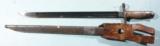 WW2 JAPANESE TYPE 30 (EARLY STYLE) ARISAKA BAYONET, SCABBARD AND FROG. - 2 of 3