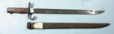 EXCELLENT WW2 JAPANESE TYPE 30 ARISAKA BAYONET & SCAB BY JINSEN ARSENAL. - 1 of 3