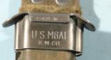 WW2 U.S. M4 BAYONET & M8A1 SCAB FOR M-1 CARBINE BY CAMILLUS.- 3 of 3