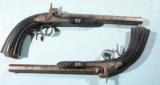 PAIR OF ORNATE FRENCH PERC. DUELLING PISTOLS BY DEVISME OF PARIS CIRCA 1850. - 1 of 10