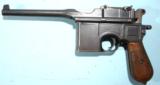 WW1 DOUGHBOY CAPTURE MAUSER C96 BROOMHANDLE PISTOL AND RELATED ITEMS CIRCA 1918. - 2 of 11