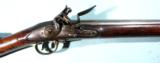 BRITISH GEORGE III WINDUS PATTERN E.I.C. BROWN BESS FLINTLOCK MUSKET BY GOFF DATED 1793.- 4 of 12