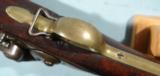 BRITISH GEORGE III WINDUS PATTERN E.I.C. BROWN BESS FLINTLOCK MUSKET BY GOFF DATED 1793.- 9 of 12