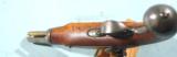 FRENCH MODEL 1822 PERCUSSION CONVERSION GENDARME PISTOL. - 7 of 8