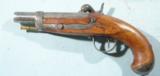 FRENCH MODEL 1822 PERCUSSION CONVERSION GENDARME PISTOL. - 2 of 8