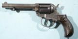 COLT MODEL 1877 LIGHTNING D.A. 38 REVOLVER CIRCA 1892. - 2 of 6