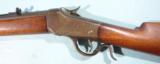 WINCHESTER MODEL 1885 LOW WALL SINGLE SHOT .32 LONG RF CAL. RIFLE.- 5 of 9