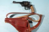 JAPANESE TYPE 26 MILITARY 9MM REVOLVER W/HOLSTER RIG. - 1 of 8