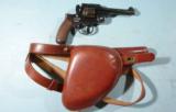 JAPANESE TYPE 26 MILITARY 9MM REVOLVER W/HOLSTER RIG. - 2 of 8