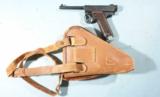 PRE WW2 JAPANESE NAMBU TYPE 14 SMALL GUARD 8MM PISTOL W/ HOLSTER. - 4 of 9