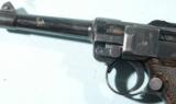 WW2 MAUSER BANNER LUGER 1939 DATE 9MM PISTOL.- 3 of 10