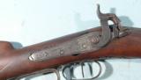 VIRGINIA PERCUSSION HALF STOCK RIFLE SIGNED A. MCGILVRAY CIRCA 1850’S. - 4 of 11